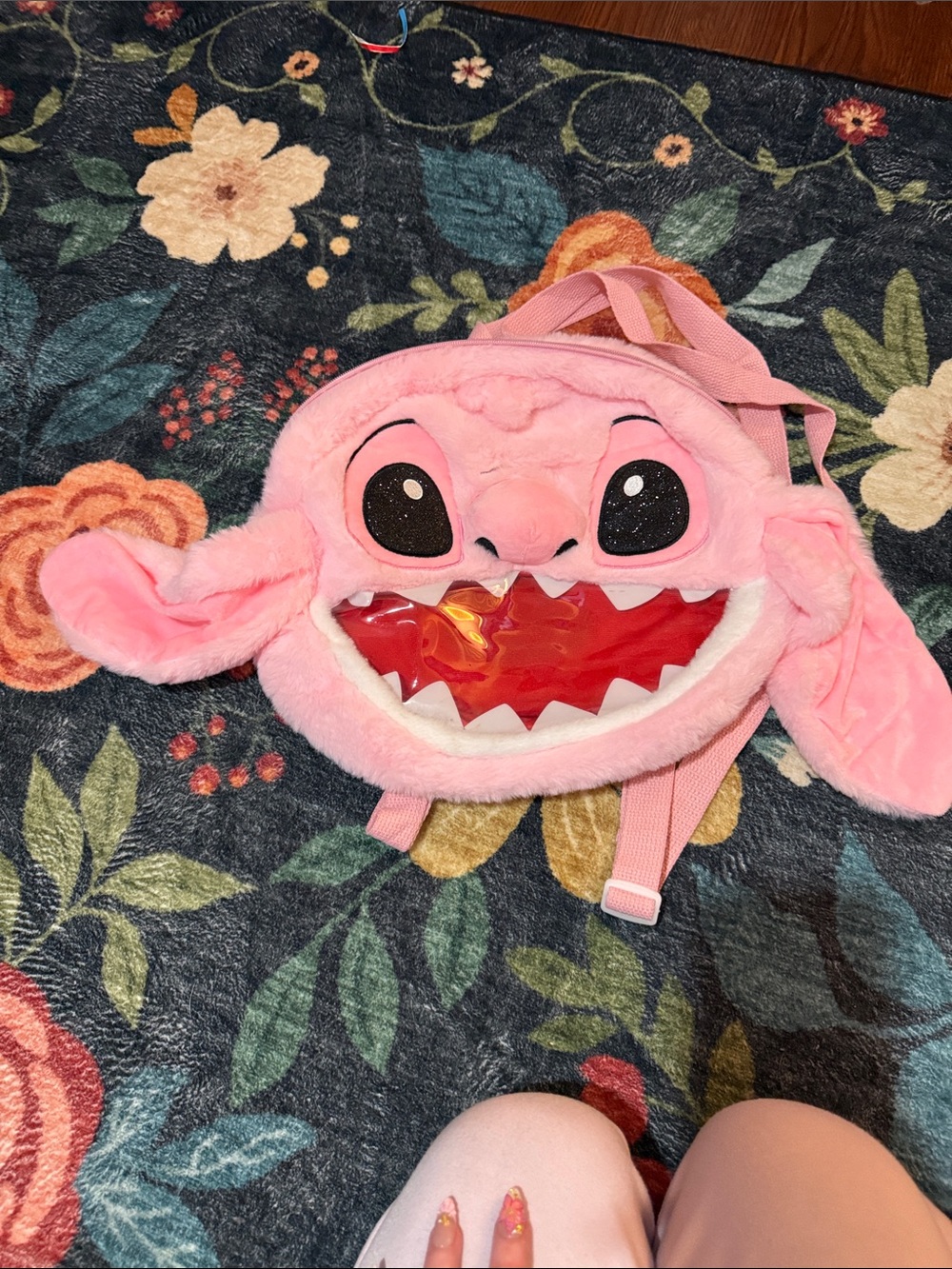 Pink Stitch backpack